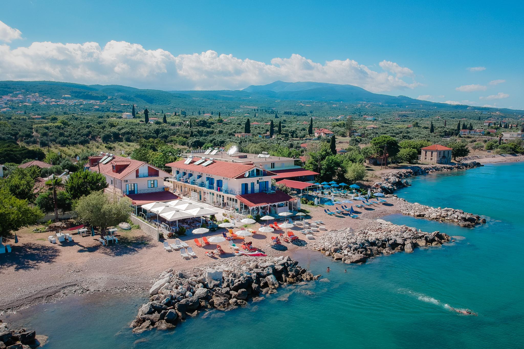 Aggelos Hotel Agios Andreas  外观 照片