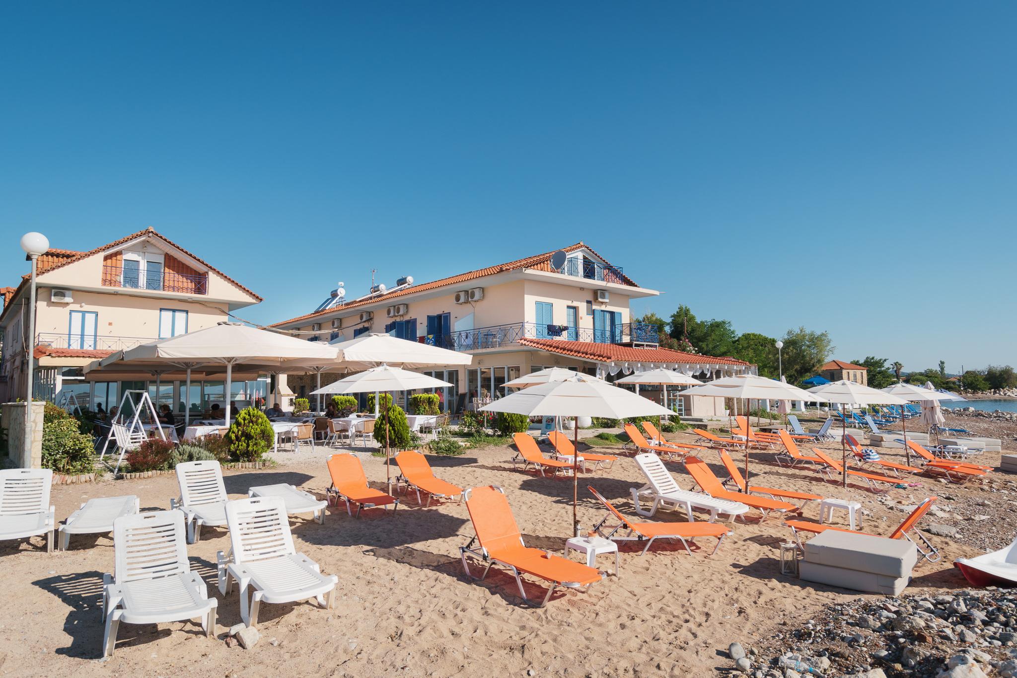 Aggelos Hotel Agios Andreas  外观 照片